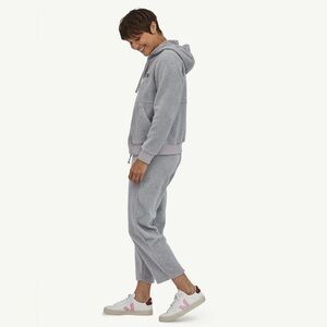 Patagonia Women's Shearling Cropped Pants Salt Grey - size XL NWT/18